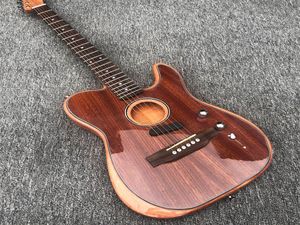 Guitare électrique Direct S 6String Guitare acoustique Guitare Dualpurpose Guitare Rose Wood Forfard Rose Wood Bridge2699980