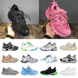 Factory Direct Sale 2024 Wholesale Luxury Old Opa Track 3.0 Casual Shoes Tripls S Womens Mens Silver Black Gray White Royal Sneakers Sports Trainers EUR35