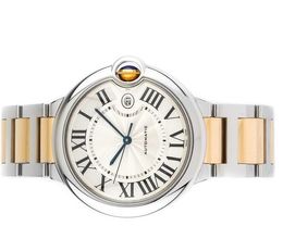 Vente directe d'usine automatique cadran blanc W69009Z3 Bracelet en acier or marque supérieure montre pour hommes montres haut montres-bracelets