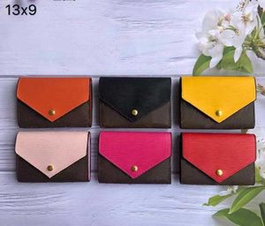 Factory Direct Sale Fashion Simple Short Wallet Three Mold Card Bag Ladies Boutique Gift Case