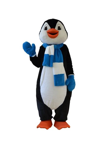 Costume de mascotte de pingouin de haute qualité, vente directe d'usine, taille adulte