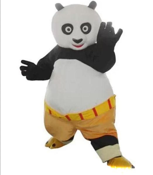 Venta directa de fábrica Kungfu Panda Mascot Costume Kung Fu Panda Mascot Costume Kungfu Panda Fancy Dress Cabeza de cartón