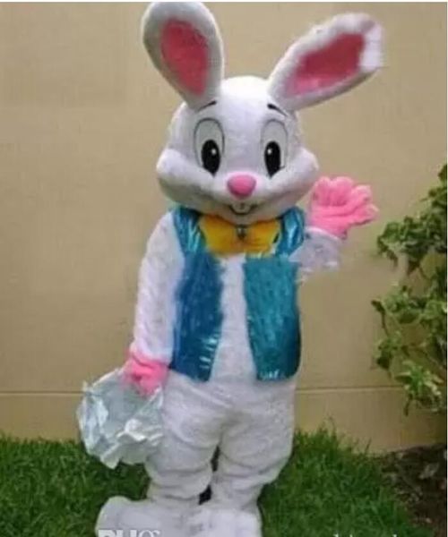 Vente directe d'usine PROFESSIONNEL COSTUME DE MASCOTTE DE LAPIN DE PÂQUES Bugs Lapin Lièvre Adulte Déguisement Dessin Animé