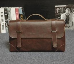 Factory Direct Selling Brand of Mens Localiers Sac Retro Portable Portable High Quality Package Business Men Crazy Horse Le cuir BRI7253096