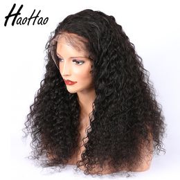 Vente directe d'usine perruque de vrais cheveux en spirale devant lace Headcover, meilleure vente à la maison et à l'étranger