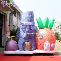 Factory Direct aanbod van gesimuleerde fruitvormige luchtmodellen voor buiten Hawaiiaanse feest creatieve decoratie