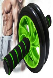 Directo de fábrica de dos ruedas Abdominal Abdomen Fitness Equipment Rueda gigante AB Roller Ejercicio abdominal Rueda abdominalBlueGreen671526388758