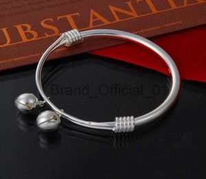 Fabriek direct hele 925 sterling zilveren armbanden jingle bell mode zilveren armband voor vrouwen mannen 2570969 x0816