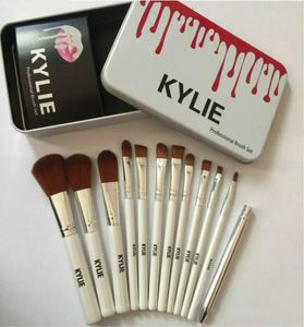 Factory Direct hele 12 make -up borstel set oogschaduw draagbare make -upgereedschappen voor valentijnsdag geschenken met box1985425