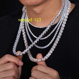 Factory Direct Wholesale 925 Silver Solid Custom Custom Cuban Chain accepter le collier en argent sterling pour l'artiste