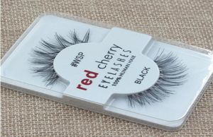 Factory direct Red Cherry False wimper Natural Long Eye Lashes Extension Makeup Professional Faux wimper gevleugelde nepwimpers 7640642