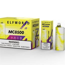 Usine directement en gros de prix de haute qualité Elfworld MC8500 Disposable Vape Pen ODM