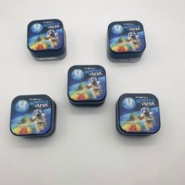 Factory Lege Moonrock Packaging Flessen Wax Jars Zwart glas Can met kinderbestendig deksel voor levende harsconcentraatcontainers Groothandelsprijs