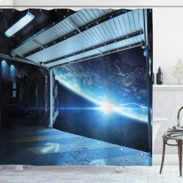 Factory Han Solo en tela de carbonita cortina de ducha de tela suave accesorio de cortina de baño gris gris para decoración del hogar con ganchos
