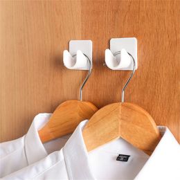 Factory Hooks Rails Wall Mount Spray Fleshouder Gemakkelijk te installeren Wandhanger voor multifunctionele gordijnroede -kabels Brushes keuken badkamer organizer rra