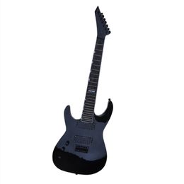 Factory Left Handed 7 Strings Black Electric Guitar met Rosewood Beneboard, Aangebied logo/kleuraanpassing