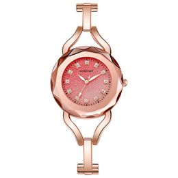 Factory New Gradient Dial Watch Women's Fashion Live Quartz Bracelet Women's Watch Wholesale