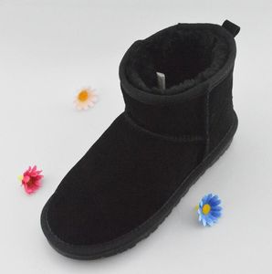 Factory Outlet Hoge Kwaliteit WGG Dames Klassieke Mini Korte Laarzen Tall Boots Dames Boot Snow Boots Winter Lederen Boot US Maat 5 --- 13