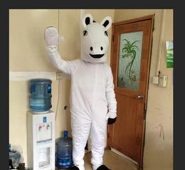 Factory-outlets kunnen worden gewassen met water EVA Material White Horse Mascot Costumes Movie Props Show Cartoon Apparel