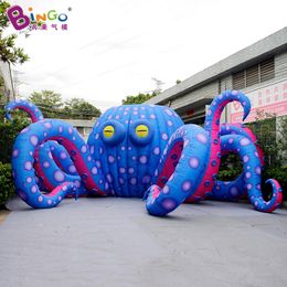Factory eigendom van grote opblaasbare octopus -tent, luchtmodel, zomercamping -activiteitdecoraties in de zomer buiten