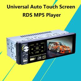 Usine P5130 12V 1 din universel Auto Radio 4.1 pouces écran tactile multimédia MP5 lecteur vidéo voiture stéréo Bluetooth RDS FM SWC