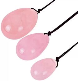 Factory Party Decoratie 3 PCS/SET NATUURLIJKE JADE STONE YONI EI CRYSTAL CHAKRA Helende yoga Kegel Eigen eieren om pc -spieren te trainen bekkenbodem