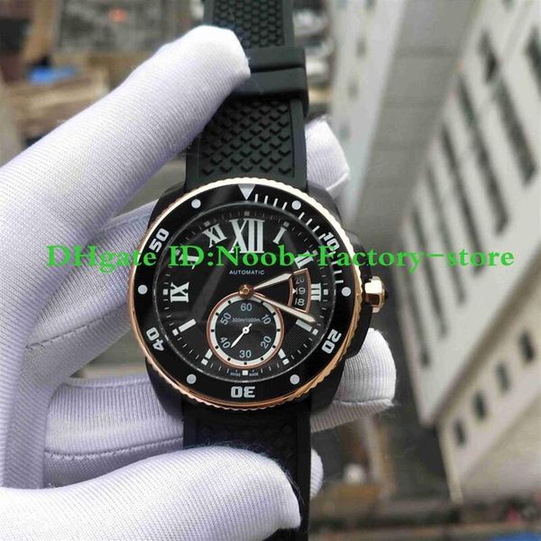 Factory Pographs CALIBRE DE hombres Serie W2CA0004 Reloj Super-LumiNova Reloj Movimiento automático Trabajo Relojes deportivos O282c