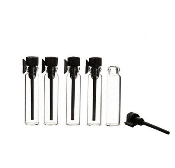 Prix ​​usine 1 ml mini flacons de parfum en verre 2 ml, échantillons de flacons de parfum pour huiles essentielles flacons de parfum de verre Parfume