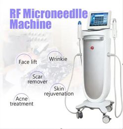 Prix d'usine 2 en 1 Machine à micro-aiguilles RF fractionnée Pigment Scar Acné Rides Stretch Enlèvement RF Microneedling Lifting de la peau Rajeunissement de la peau Machine de beauté