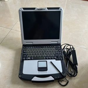 Gebruikt notebook Toughbook touch tool diagnostische computer met SSD mb star c4 c5 cf-31 i5 4g laptop touchscreen jaar garantie