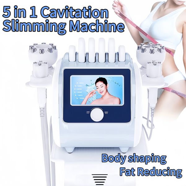 Prix usine 5 en 1 80k Machine de cavitation Vide Lipo Laser Minceur Vide RF Non invasif Machine de mise en forme abdominale Équipement de salon