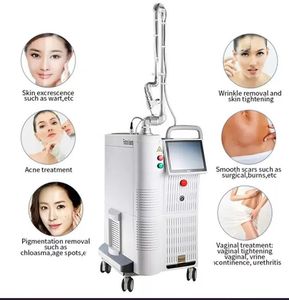 Prix usine 60w Co2 Fractional Laser Machine Blanchiment De La Peau Tattoo Remover Scanner 1060nm Enlèvement De Cicatrice Peau Serrer Étirement marchés retrait vginal serrer