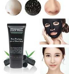 50pcs Noir Masque Masque Masque Nez Comédons Remover Peeling Peel Off Tête Noire Traitements Contre L'acné Soins Du Visage Aspiration