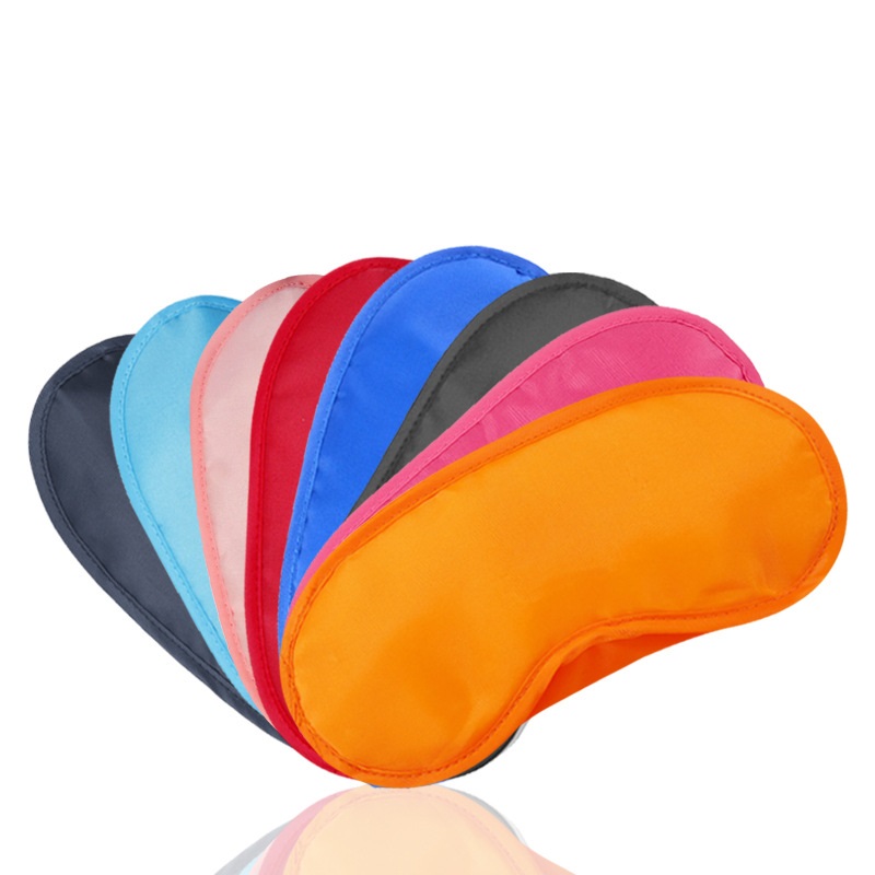 Máscara para dormir preços de preços de fábrica 4 camadas de poliéster Sponge Shade Tampa de cochilo máscara de venda para viagem para dormir máscara de dormir macio poliéster 20 cores em estoque