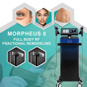 Precio de fábrica Fraccional RF microaguja Morfeo 8 7 mm de profundidad Anti envejecimiento estiramiento estiramiento facial eliminación de estrías arrugas eliminación de cicatrices máquina de belleza