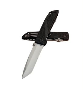 Prix usine G217A Couteau pliant de survie 8Cr13Mov Revêtement en titane Tanto Point Blade Aviation Poignée en aluminium Couteaux pliants de poche EDC pour l'extérieur