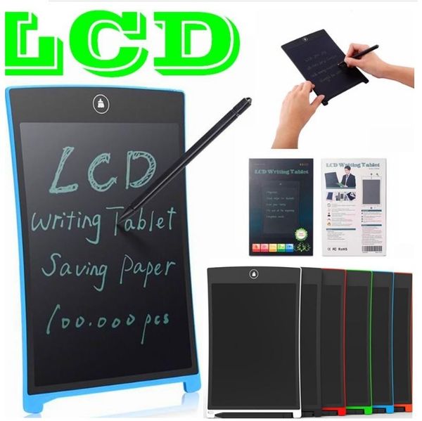 Tablette LCD prix usine d'écriture numérique portable 8,5 pouces dessin tablette électronique Handwriting Pads Conseil tablette pour adultes Enfants Enfants