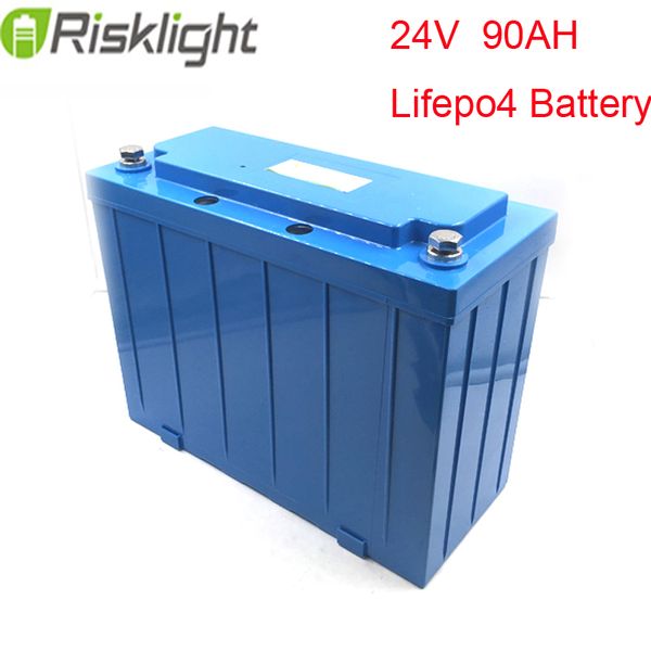 Prix usine lifepo4 ebike batterie 24v 90ah batterie au lithium système solaire/UPS/système de télécommunications/système de stockage d'énergie