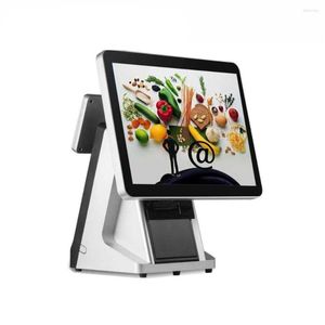Factory Prijs Machine voor retailers Systeem 15 '' touchscreen met ingebouwde 80 mm printer en VFD-verkooppunt