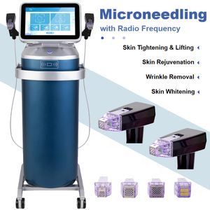 Factory Prijs Microneedle RF Facial Trachering Acne Therapy Machine 2 verwerkt Fractional RF Skin Herjuvenation Tying Stretch Mark Removal Beauty Equipment