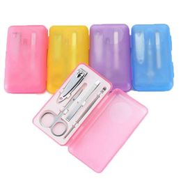 Factory Prijs Nail Care Tools Manicure Sets Nail Clippers Nail Schaar Tweezer Manicure Pedicure Set Travel Grooming Kit