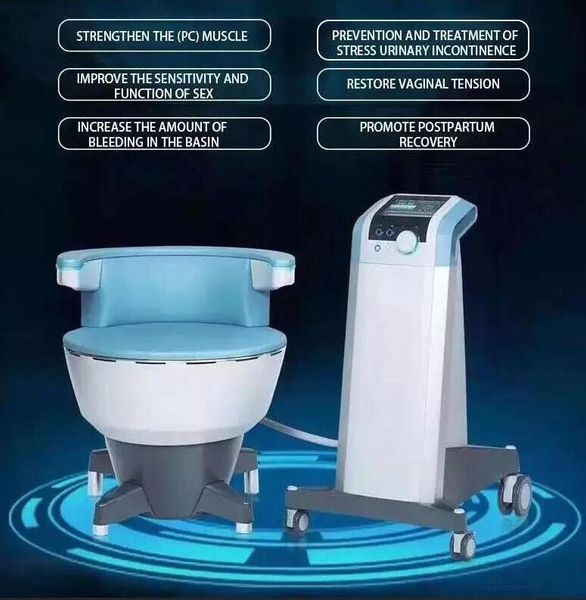 Precio de fábrica Estimulador muscular del suelo pélvico que adelgaza el tratamiento no invasivo masaje corporal urinario Silla de ajuste vaginal Entrenador de pélvicas esculpir silla EM