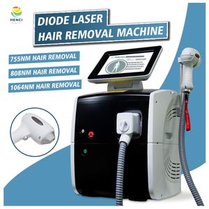 Prix ​​d'usine portable 808 nm DIODE Machine d'épilation laser pour l'équipement de salon de dépilation permanent indolore