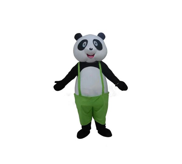 Usine vente chaude taille adulte mignon Panda mascotte Costume Kungfu Panda Costume noël fête d'anniversaire déguisement
