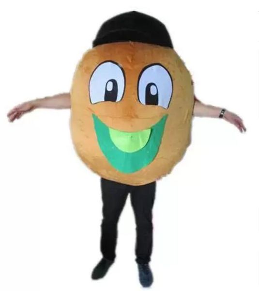 Vente d'usine chaude bonne vision et bonne Ventilation un costume de mascotte de kiwi avec grande bouche pour adulte à porter