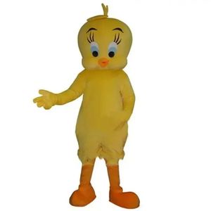 Costumes de mascotte d'oiseau Looney Tunes, costume de dessin animé d'ours de taille adulte, de haute qualité pour fête d'halloween, vente d'usine