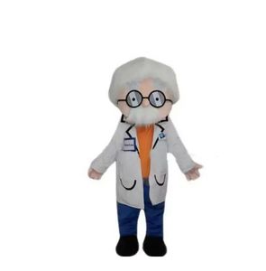 Vente d'usine Professeur chaud Mascot Costumes Cartoon Characon Adult Sz