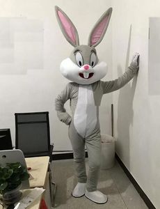Vente d'usine costumes de mascotte de lapin de Pâques professionnel Costume adulte personnage de dessin animé mascotte mascotte tenue costume adulte déguisement costume de dessin animé