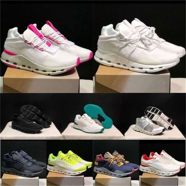 Vente d'usine Top Qualité Chaussures Nova White Pearl Man Womans Nova Form Tennis Chaussures Homme Shock S Baskets Hommes Femmes Designer Chaussures Femme Run Iro