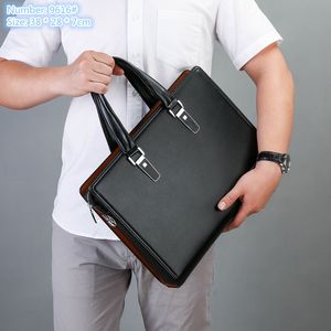 Ventes d'usine Men Sac à bandoulière 2 Styles Classic Joker Leather Men Hands Handsbag Horizontal Using-Resistant Motword Business Computer Computer Sac lychee Fashion Knapsack 9616 # #